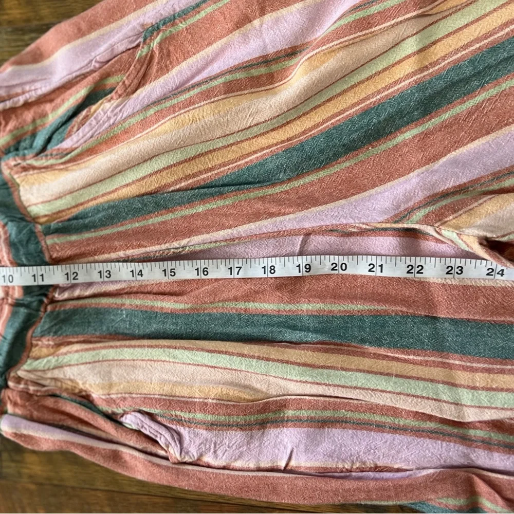 American Eagle Strapless Striped Jumpsuit - Picture 7 of 10